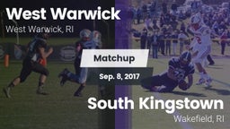 Matchup: West Warwick High vs. South Kingstown  2017