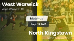 Matchup: West Warwick High vs. North Kingstown  2017