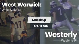 Matchup: West Warwick High vs. Westerly  2017