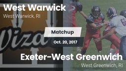 Matchup: West Warwick High vs. Exeter-West Greenwich  2017