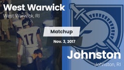 Matchup: West Warwick High vs. Johnston  2017