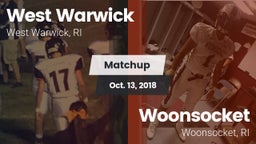 Matchup: West Warwick High vs. Woonsocket  2018