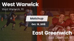 Matchup: West Warwick High vs. East Greenwich  2018