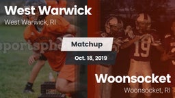 Matchup: West Warwick High vs. Woonsocket  2019