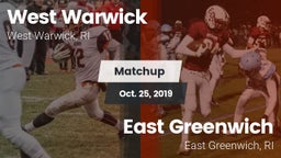 Matchup: West Warwick High vs. East Greenwich  2019
