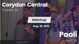 Matchup: Corydon Central vs. Paoli  2019