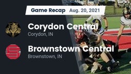 Recap: Corydon Central  vs. Brownstown Central  2021