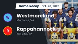 Recap: Westmoreland  vs. Rappahannock  2023