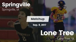 Matchup: Springville High vs. Lone Tree  2017