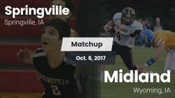 Matchup: Springville High vs. Midland  2017
