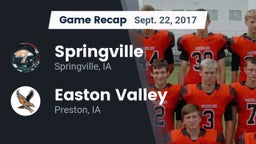 Recap: Springville  vs. Easton Valley  2017