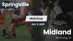 Matchup: Springville High vs. Midland  2018