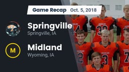Recap: Springville  vs. Midland  2018