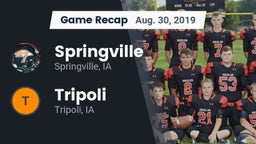 Recap: Springville  vs. Tripoli  2019