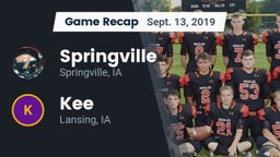 Recap: Springville  vs. Kee  2019