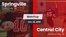 Matchup: Springville High vs. Central City  2019