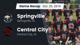 Recap: Springville  vs. Central City  2019