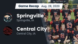 Recap: Springville  vs. Central City  2020