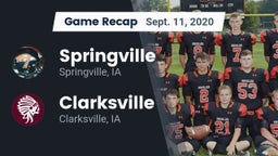 Recap: Springville  vs. Clarksville  2020