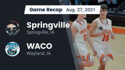 Recap: Springville  vs. WACO  2021