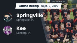 Recap: Springville  vs. Kee  2022