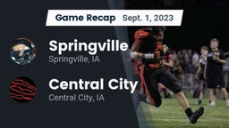 Recap: Springville  vs. Central City  2023