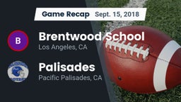 Recap: Brentwood School vs. Palisades  2018