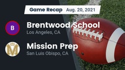 Recap: Brentwood School vs. Mission Prep 2021