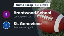 Recap: Brentwood School vs. St. Genevieve  2021
