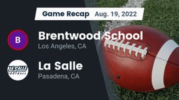 Recap: Brentwood School vs. La Salle  2022