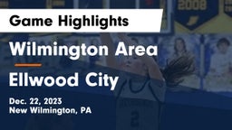 Wilmington Area  vs Ellwood City  Game Highlights - Dec. 22, 2023