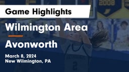 Wilmington Area  vs Avonworth  Game Highlights - March 8, 2024