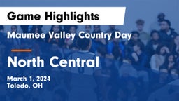Maumee Valley Country Day  vs North Central  Game Highlights - March 1, 2024