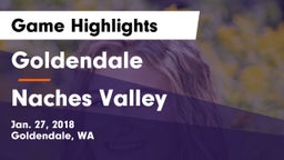 Goldendale  vs Naches Valley  Game Highlights - Jan. 27, 2018