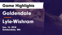 Goldendale  vs Lyle-Wishram Game Highlights - Jan. 16, 2018