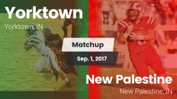 Matchup: Yorktown  vs. New Palestine  2017