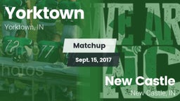 Matchup: Yorktown  vs. New Castle  2017