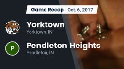 Recap: Yorktown  vs. Pendleton Heights  2017
