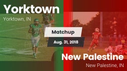 Matchup: Yorktown  vs. New Palestine  2018