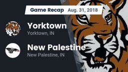 Recap: Yorktown  vs. New Palestine  2018