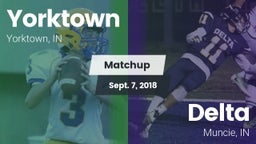 Matchup: Yorktown  vs. Delta  2018