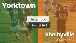 Matchup: Yorktown  vs. Shelbyville  2018