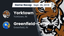 Recap: Yorktown  vs. Greenfield-Central  2018