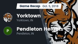 Recap: Yorktown  vs. Pendleton Heights  2018