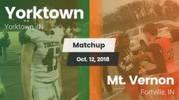 Matchup: Yorktown  vs. Mt. Vernon  2018