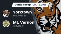 Recap: Yorktown  vs. Mt. Vernon  2018