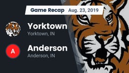 Recap: Yorktown  vs. Anderson  2019