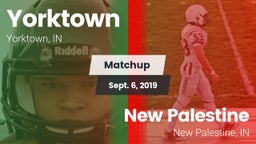 Matchup: Yorktown  vs. New Palestine  2019