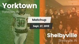 Matchup: Yorktown  vs. Shelbyville  2019