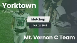 Matchup: Yorktown  vs. Mt. Vernon C Team 2019